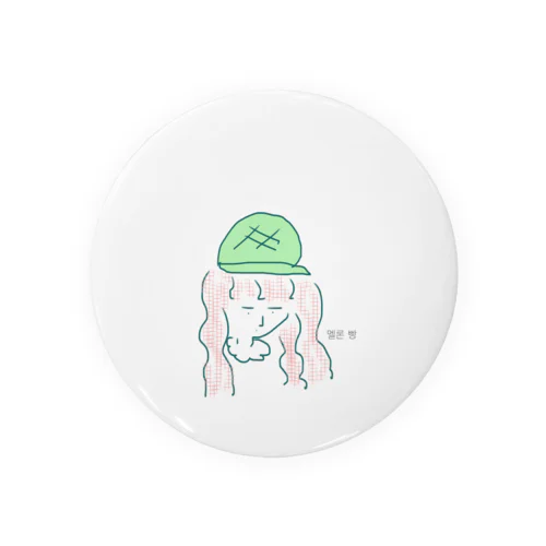 メロンパンが主食の女 Tin Badge