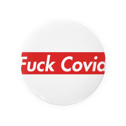 Fuck Covid-19 Tin Badge