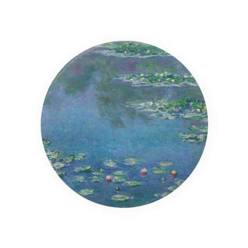 Water Lilies Tin Badge