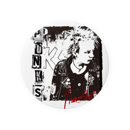 Punks Tin Badge