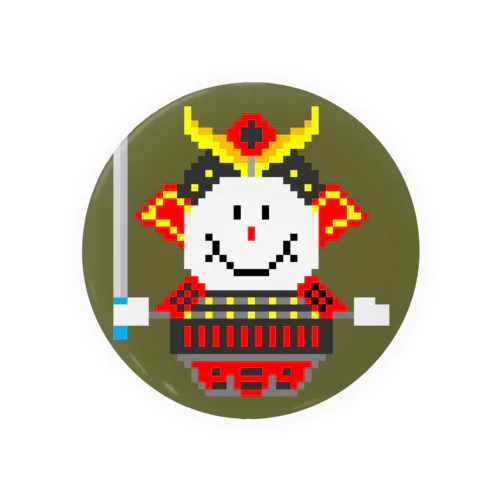 #19 Samurai-Man Tin Badge