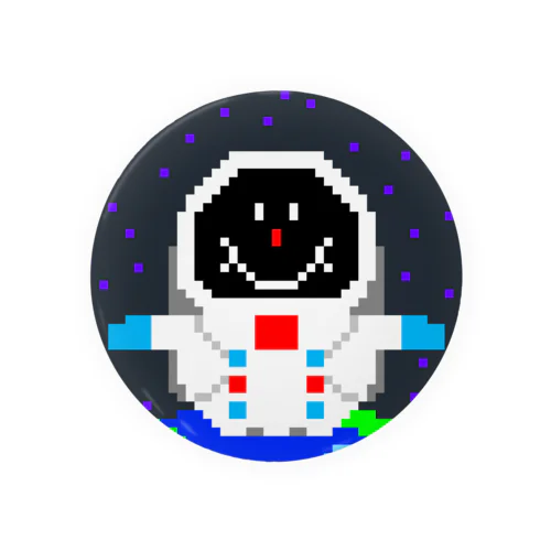 ＃22 Astronaut-Man Tin Badge