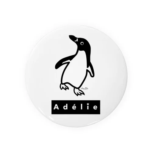 Adélie Penguin (+logo B) 缶バッジ