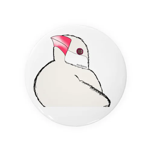 java sparrow 缶バッジ