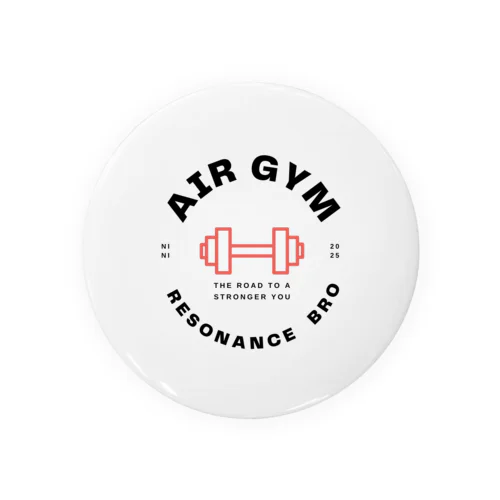 AIR GYM 3 Tin Badge