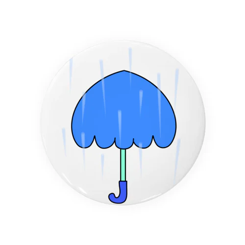 雨です Tin Badge