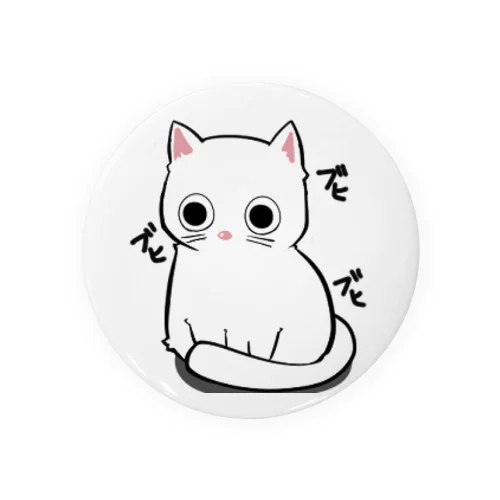 ぶひぶひねこ Tin Badge