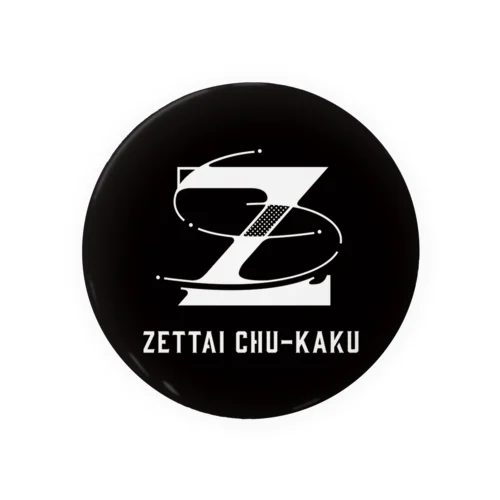 ZETTAI CHU-KAKU 75mm Tin Badge