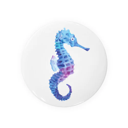 Seahorse 缶バッジ