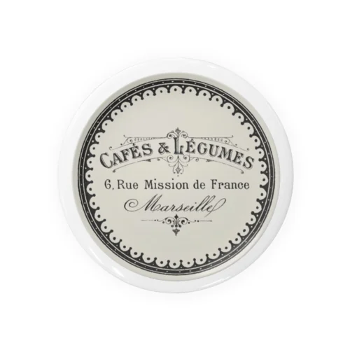 フランス・マルセイユ CAFE Marseille  Tin Badge