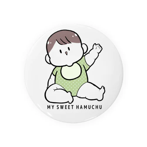 MY SWEET HAMUCHU③ Tin Badge