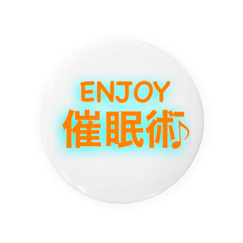 ENJOY催眠術♪ Tin Badge