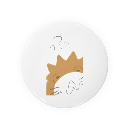 わからないらいおん。 Tin Badge
