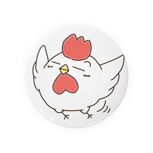 空飛ぶ(つもり)のコケ Tin Badge