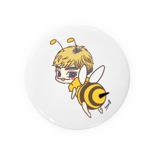 はちみゅ Tin Badge