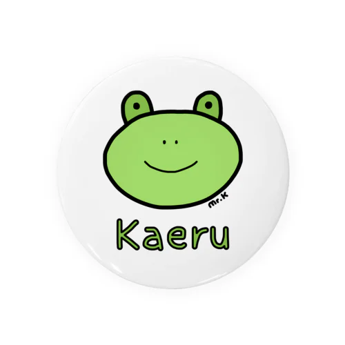 Kaeru (カエル) 色デザイン Tin Badge