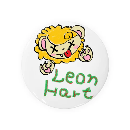 Leon Hartの缶バッチ Tin Badge