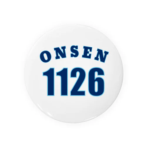 ONSEN 1126 缶バッジ