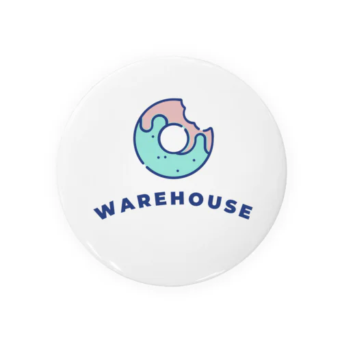 WAREHOUSEドーナツ Tin Badge