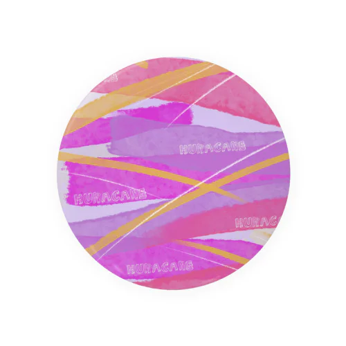 pink×purple Tin Badge