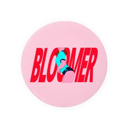 BLOOMER 缶バッジ