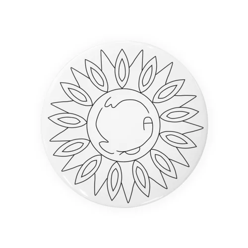 NO WAR SUNFLOWER 缶バッジ