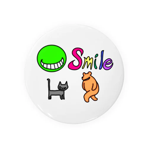 Smile Tin Badge