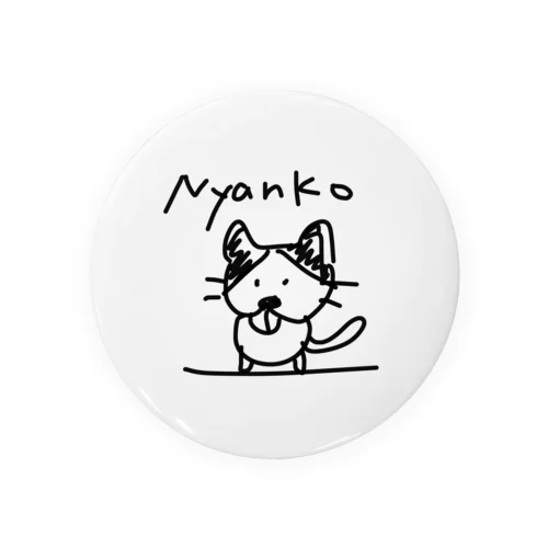 にゃんこ Tin Badge