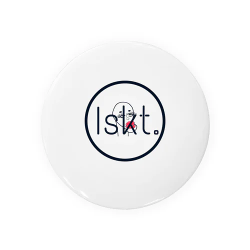 Iskt. Tin Badge