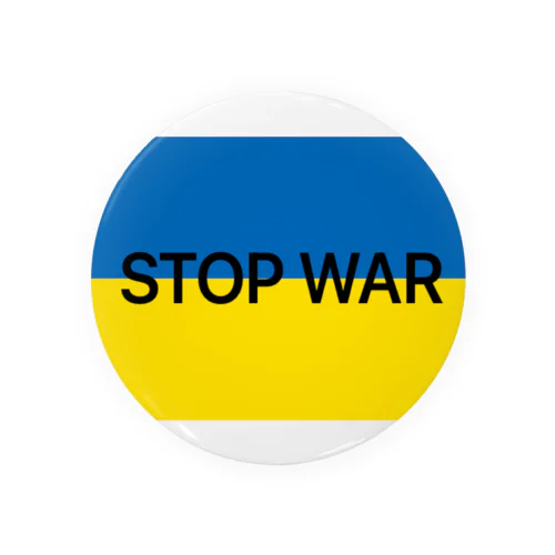 ウクライナ　STOP WAR Tin Badge