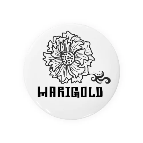 MARIGO白 Tin Badge