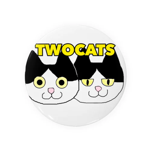 TWOCATS Tin Badge