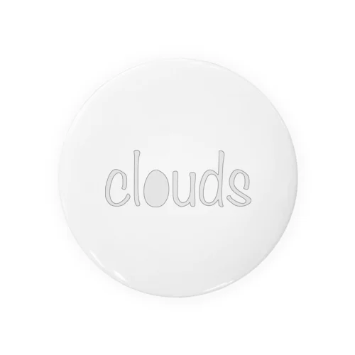 clouds 缶バッジ