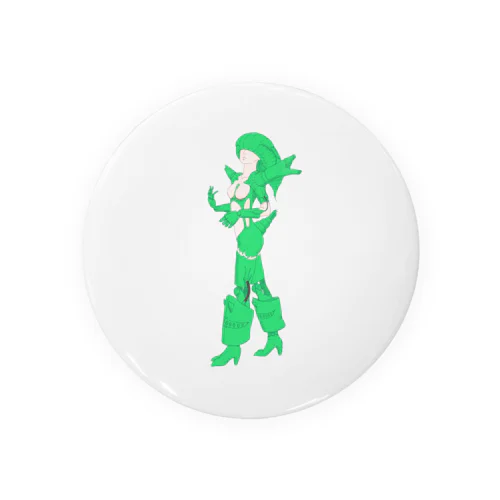 機械女子 Tin Badge