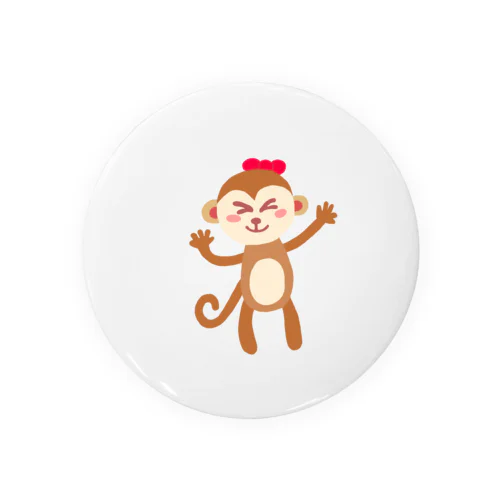 Little monkey 缶バッジ