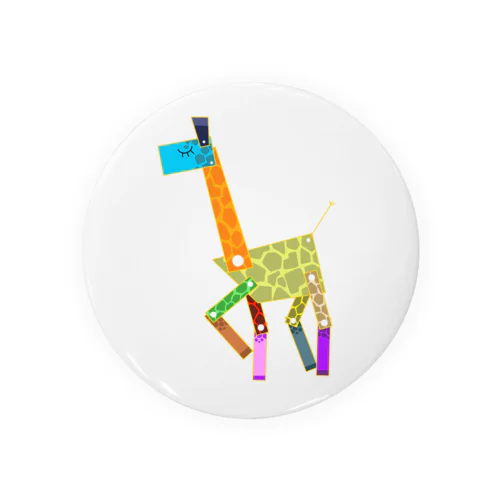 giraffe”kirin” Tin Badge