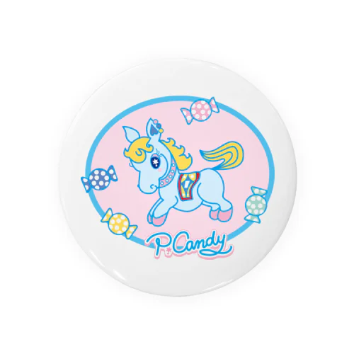 P.candy(ピーキャンディー） Tin Badge