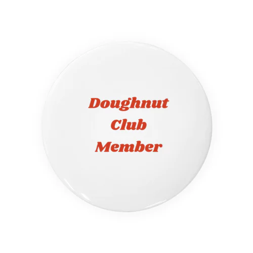 doughnut Club memberグッズ 缶バッジ