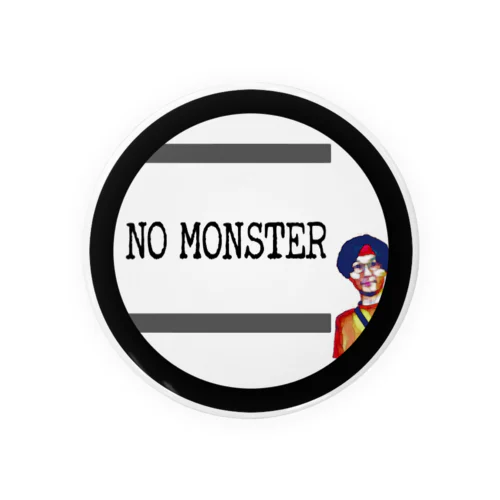 NO MONSTER シリーズ第2弾 Tin Badge