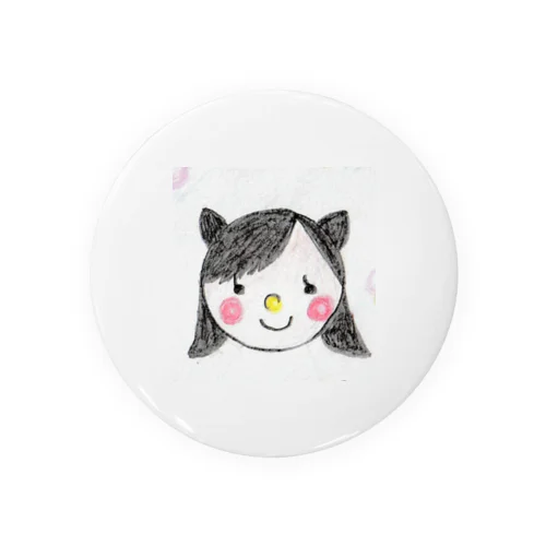 似顔絵杏ちゃん Tin Badge