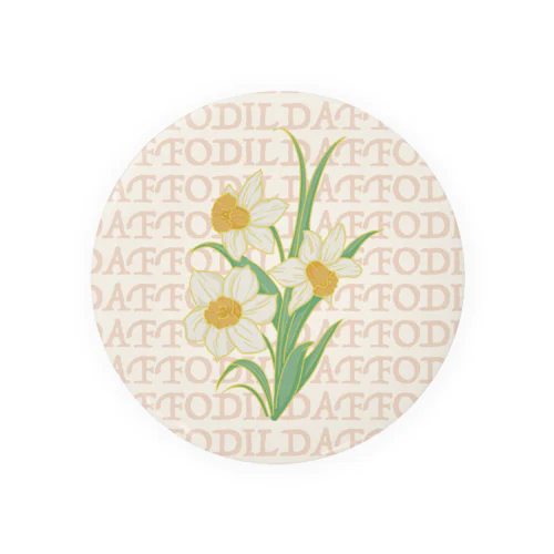 daffodil Tin Badge