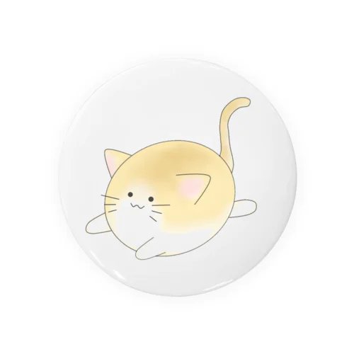 むぎねこ Tin Badge