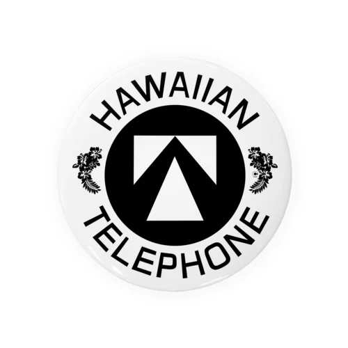 Hawaiian Telephone / ハワイアン テレフォン #1 Tin Badge