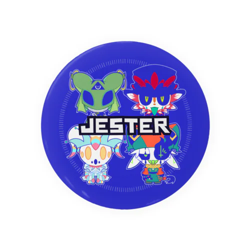 JESTER Tin Badge