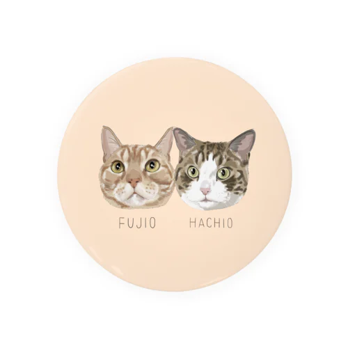 fujio & hachio 缶バッジ