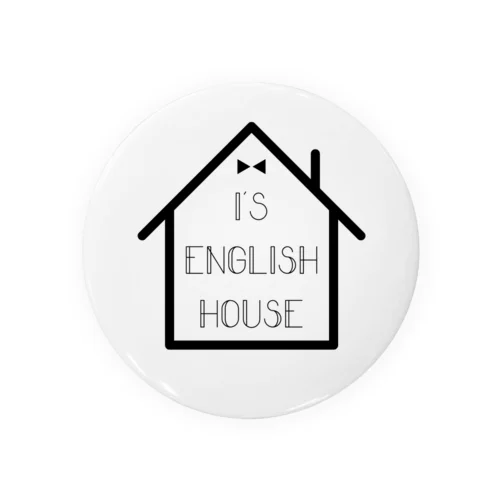 I's ENGLISH HOUSE GOODS 缶バッジ