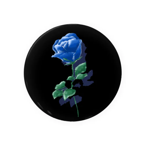 Blue Rose**青い薔薇 Tin Badge