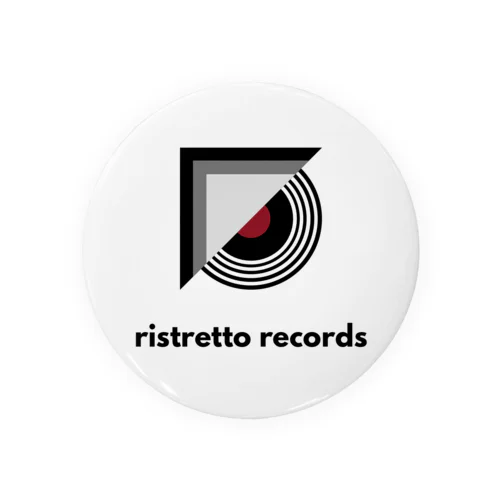 ristretto records Tin Badge