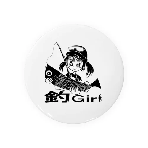 釣りGirl 缶バッジ