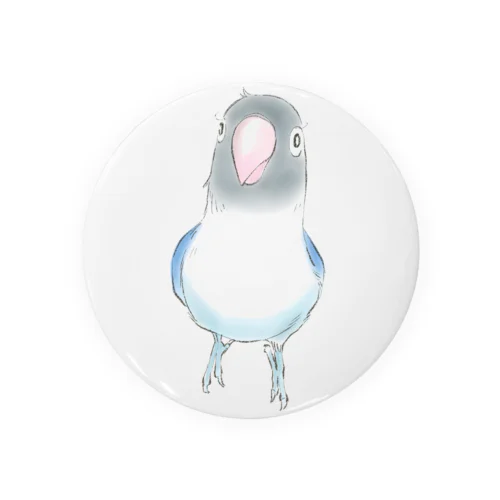 インコさん Tin Badge